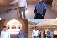 بازدید معاون استاندار کرمان از کاروانسرای چاه کوران راور